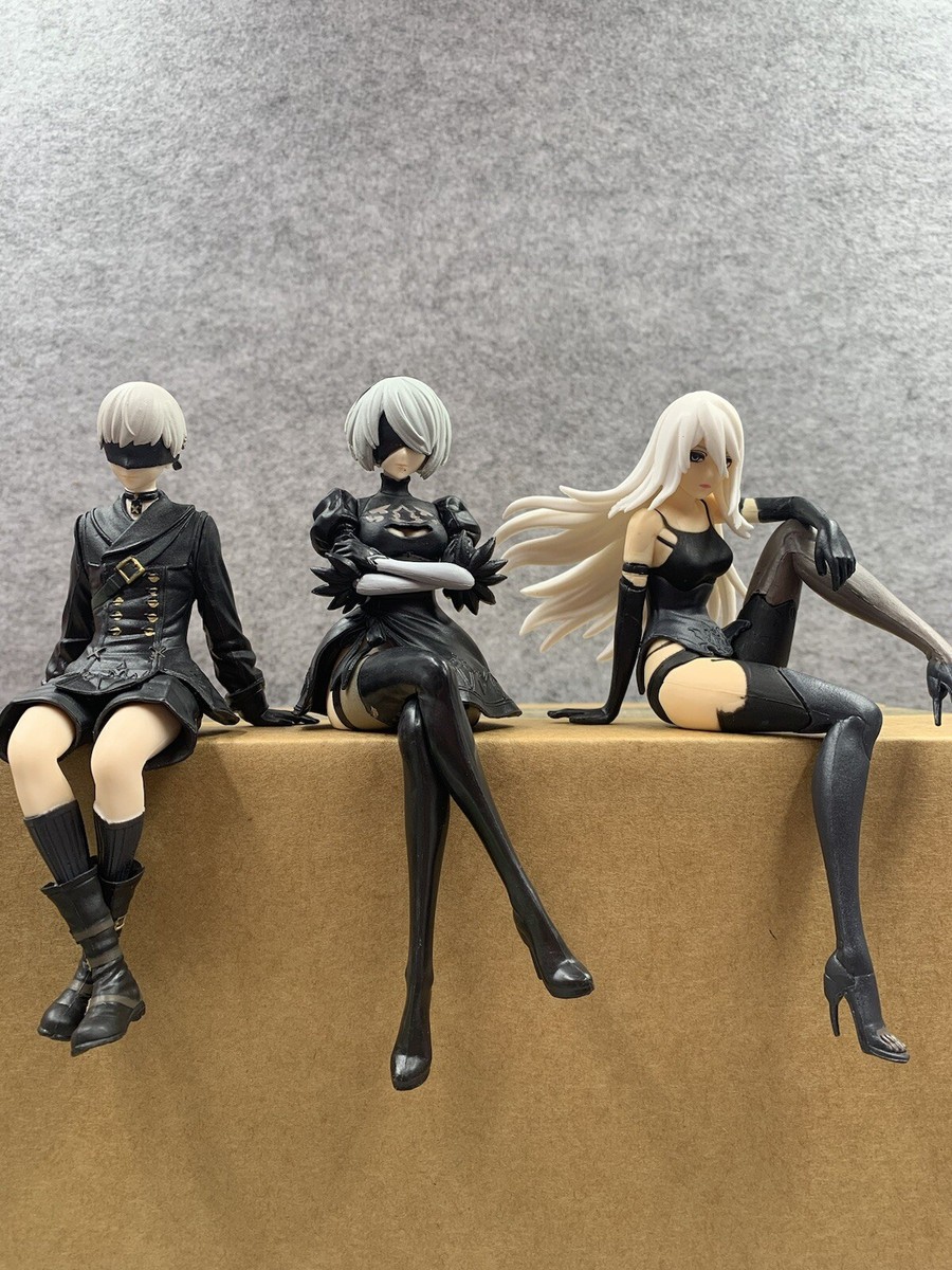 Anime Game NieR Automata YoRHa 2B 9S A2 Noodle Stopper PVC Figure
