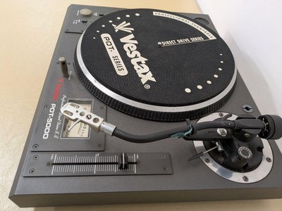 Vestax PDT-5000 Direct Drive DJ Turntable Quartz Lock Vinyl Record