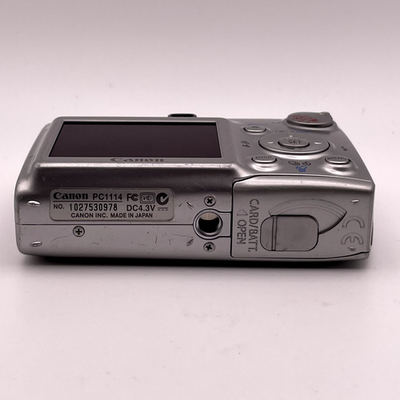 Canon PowerShot SD500 7.1MP Digital Camera – Silver – Tested