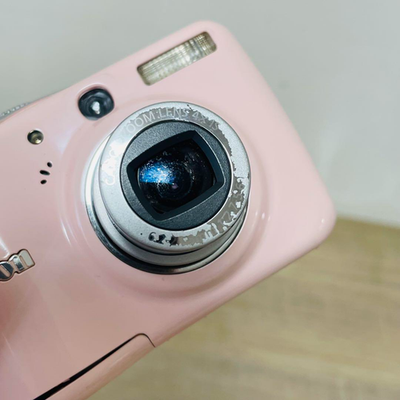 Canon PowerShot E1 Pink Digital Camera 10MP Retro Compact Tested