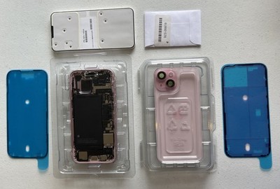 Apple iPhone 15 256GB Logic Mother Board Battery Housing Frame