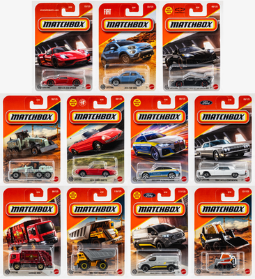 2025 Matchbox Mix 11 | All 11 Models | Corvette | Porsche | Alfa