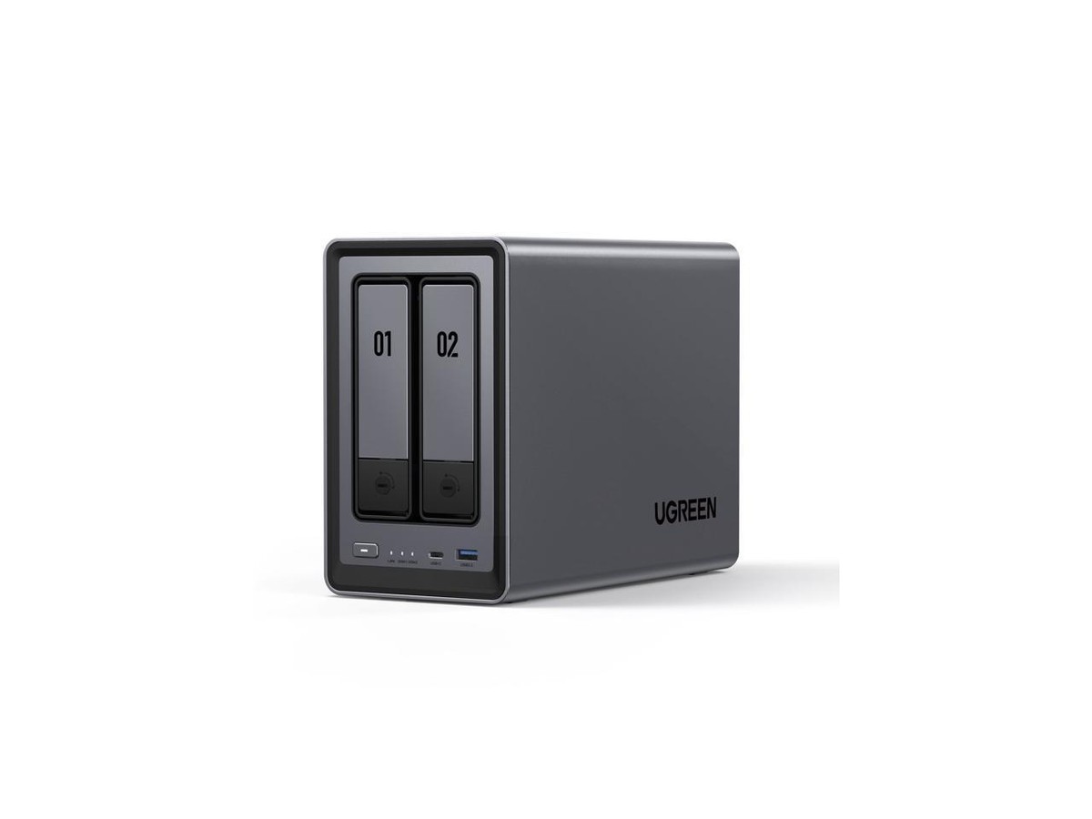 UGREEN NASync DXP2800, 2-Bay NAS with Intel N100 Quad-Core CPU (Up