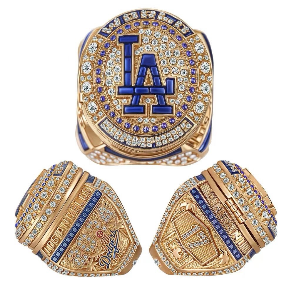 NEW 2024 LOS ANGELES LA DODGERS WORLD SERIES CHAMPIONSHIP RING