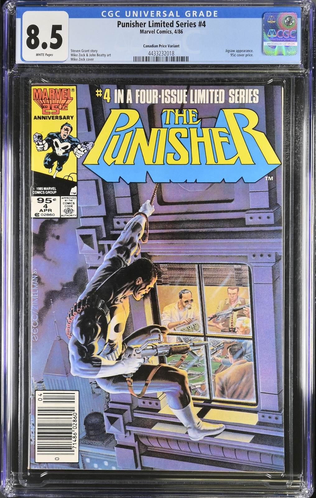 The Punisher #1 (Canadian Price Variant) Value - GoCollect