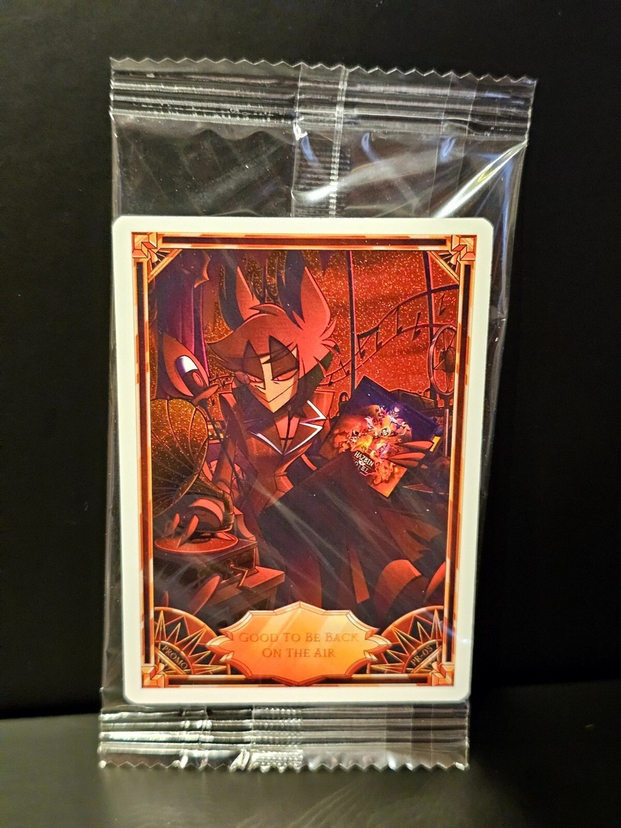 Hazbin Hotel Card - Good To Be Back On The Air PR05 Alastor FOIL