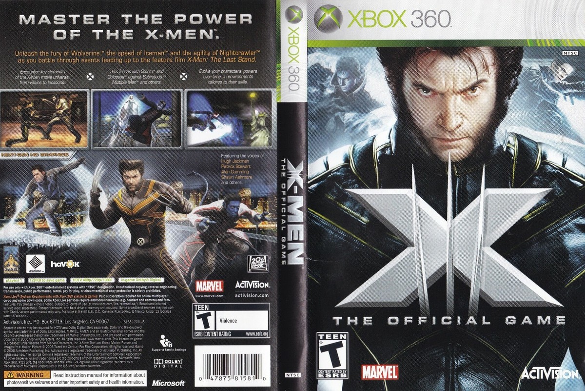 X-Men - The Official Game (Microsoft Xbox 360, 2006) *COMPLETE* | eBay