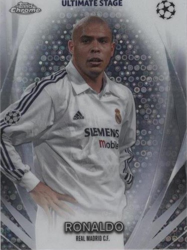 Cristiano Ronaldo SP Image Variation 2023-24 Topps UEFA Club