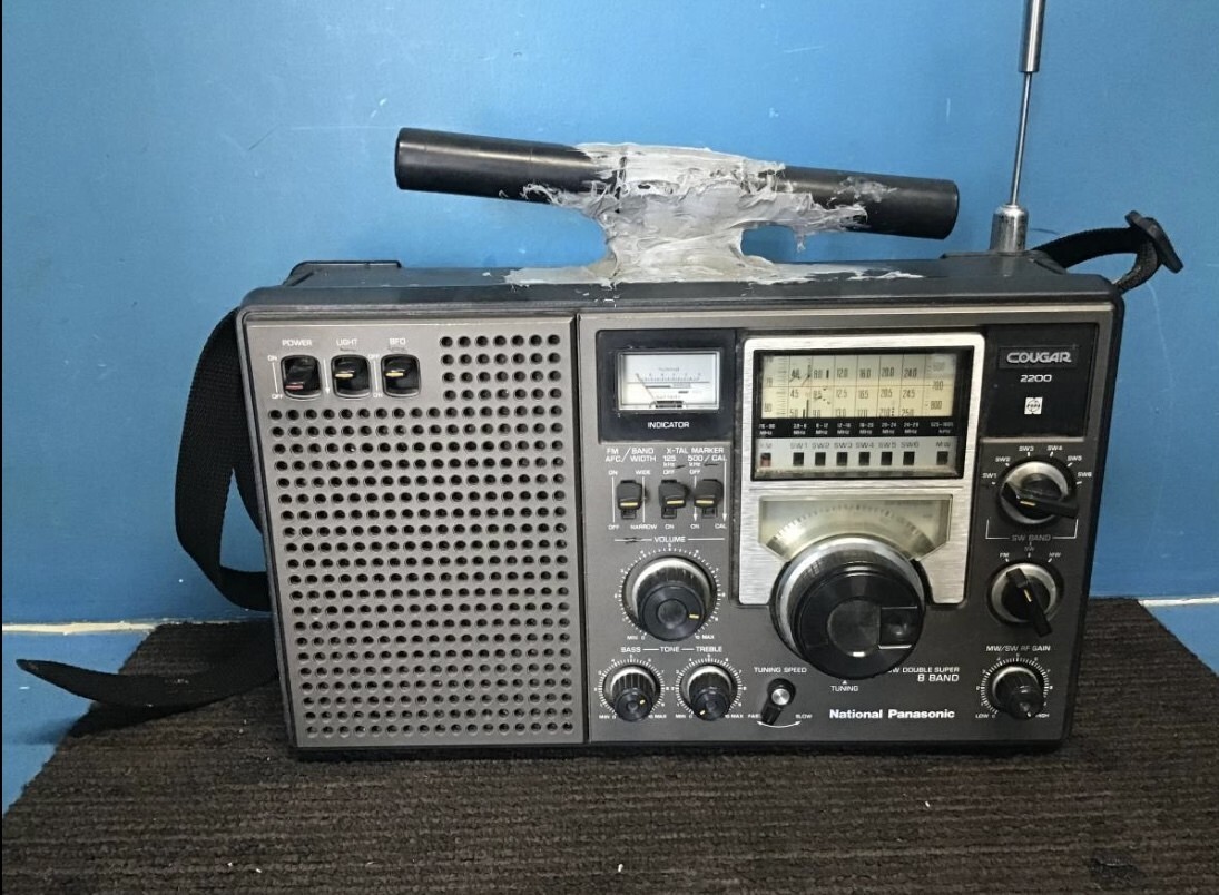 National Panasonic COUGAR 2200 RF-2200 Matsushita Denki Vintage