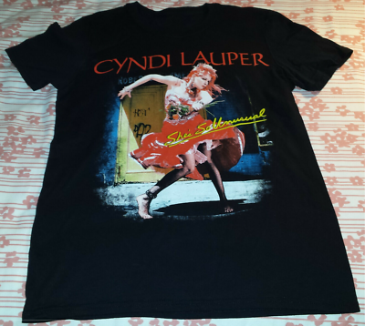 Vintage Cyndi Lauper She's So Unusual T-Shirt Size S To 34xl BT303