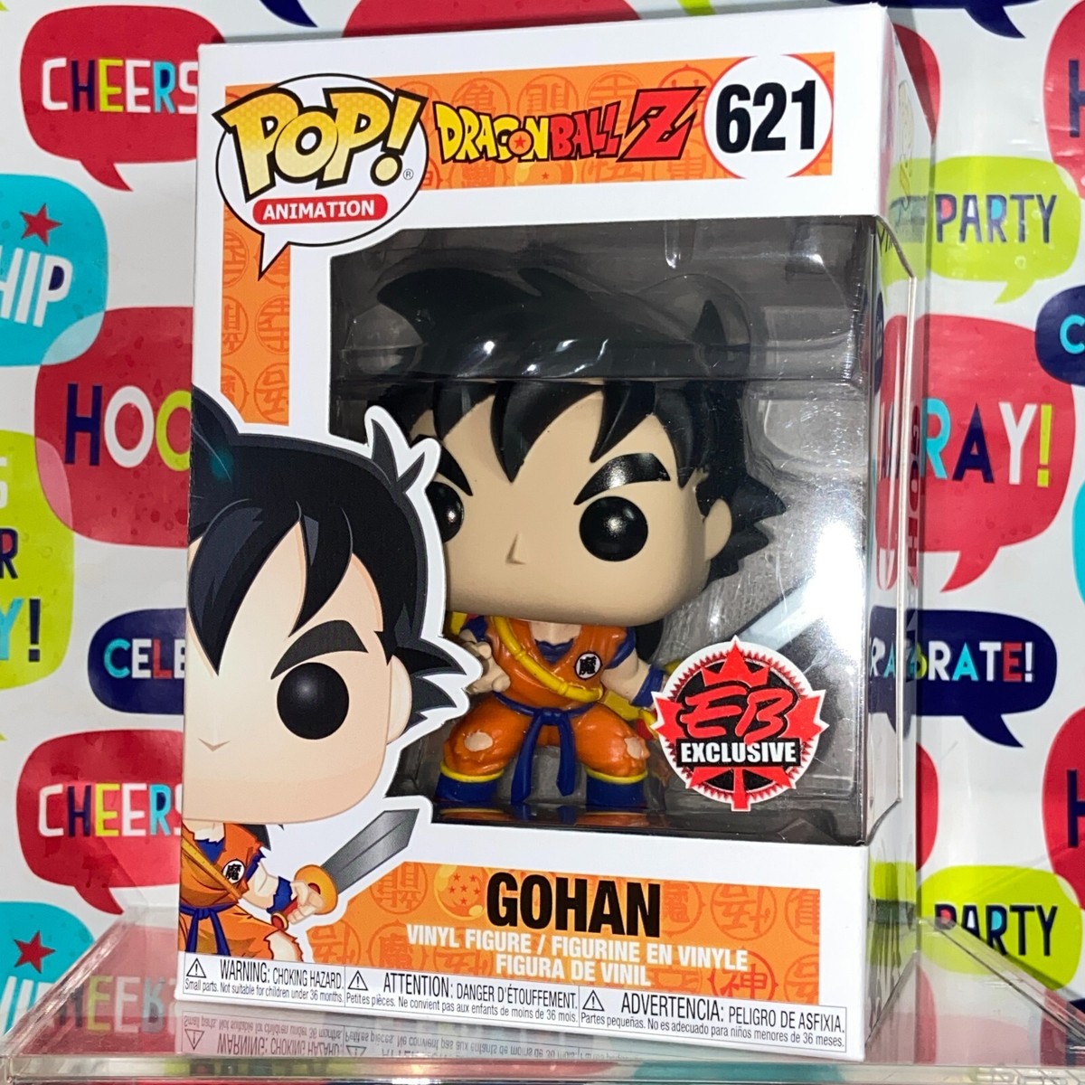 Gohan Dragon Ball Z Funko Pop 621 EB Games Exclusive Anime +