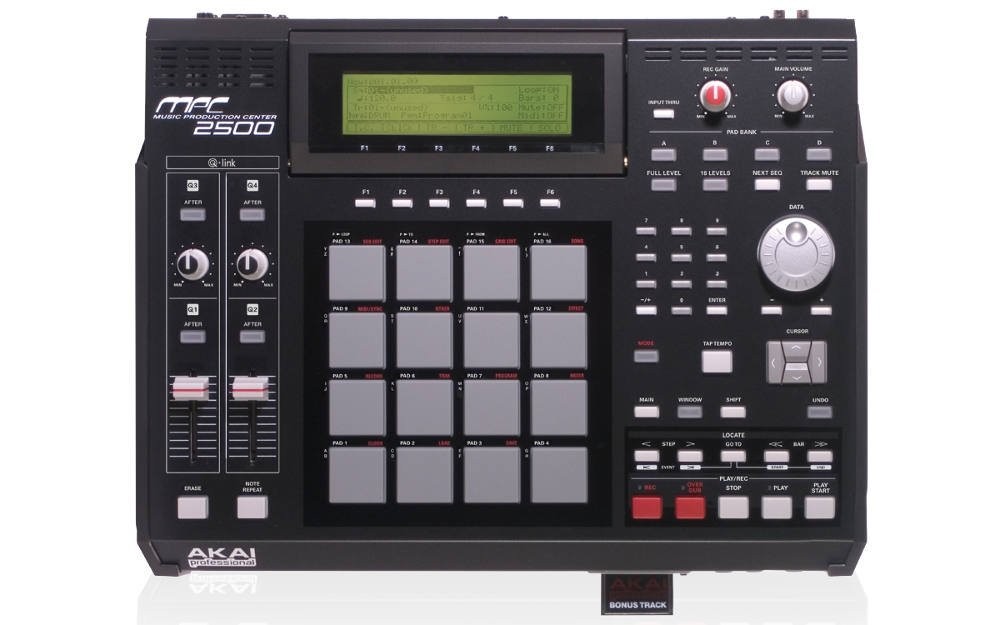AKAI MPC2500 professional Music Black Production Center Sampler