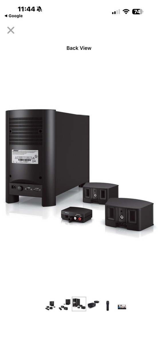 Bose CineMate Series II Digital Home Theater Speaker System