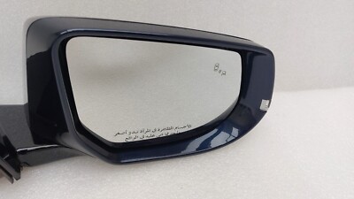 16-19 Cadillac XTS Right Side Mirror Dark Adriatic Blue 19-pin w