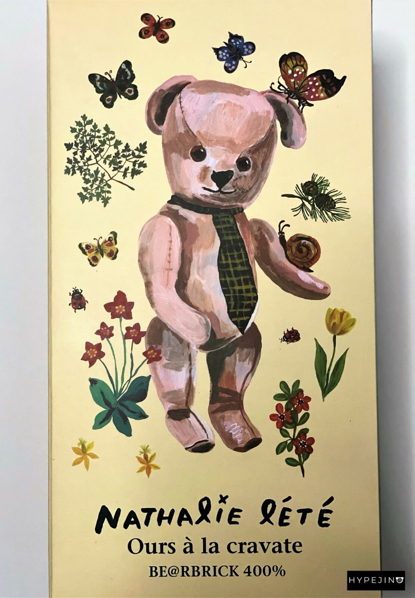 Be@rbrick Nathalie Lete Ours a la cravate 400% - Bearbrick | eBay