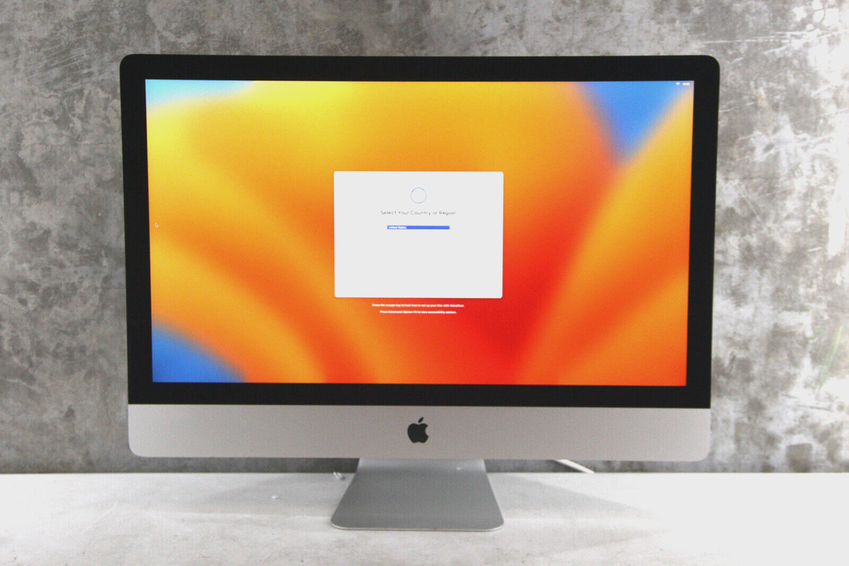 2017 Apple iMac 18,3 | Core i5@3.5GHz(7600) 24GB Ram, 1TB Fusion