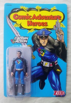 COMIC ADVENTURE HEROES Complete Set Zica Toys 4
