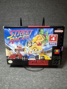 スーパーファミコン ストリートレーサー STREET RACER 【美品】 Amazon