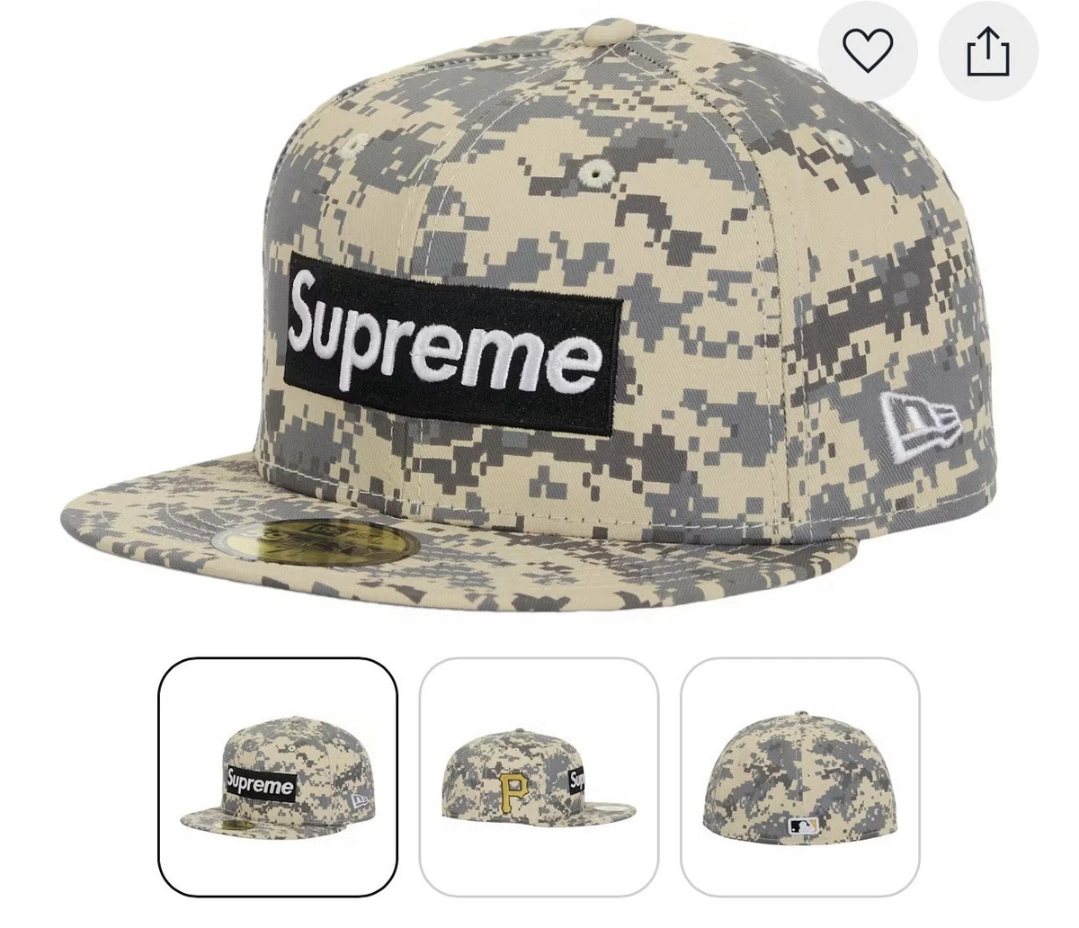 Supreme 迷彩多色帽子男士| eBay