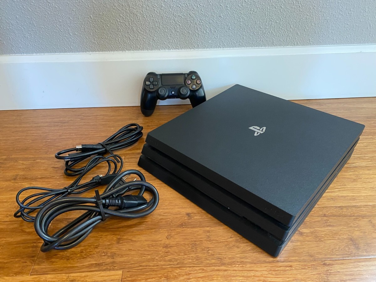 Sony PlayStation 4 Pro 1TB Console - Black 711719513605| eBay