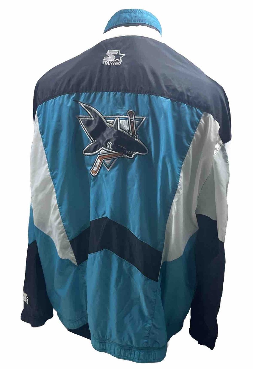 Starter NHL San Jose Sharks [ SR XXL ] 🦈 Windbreaker Jacket
