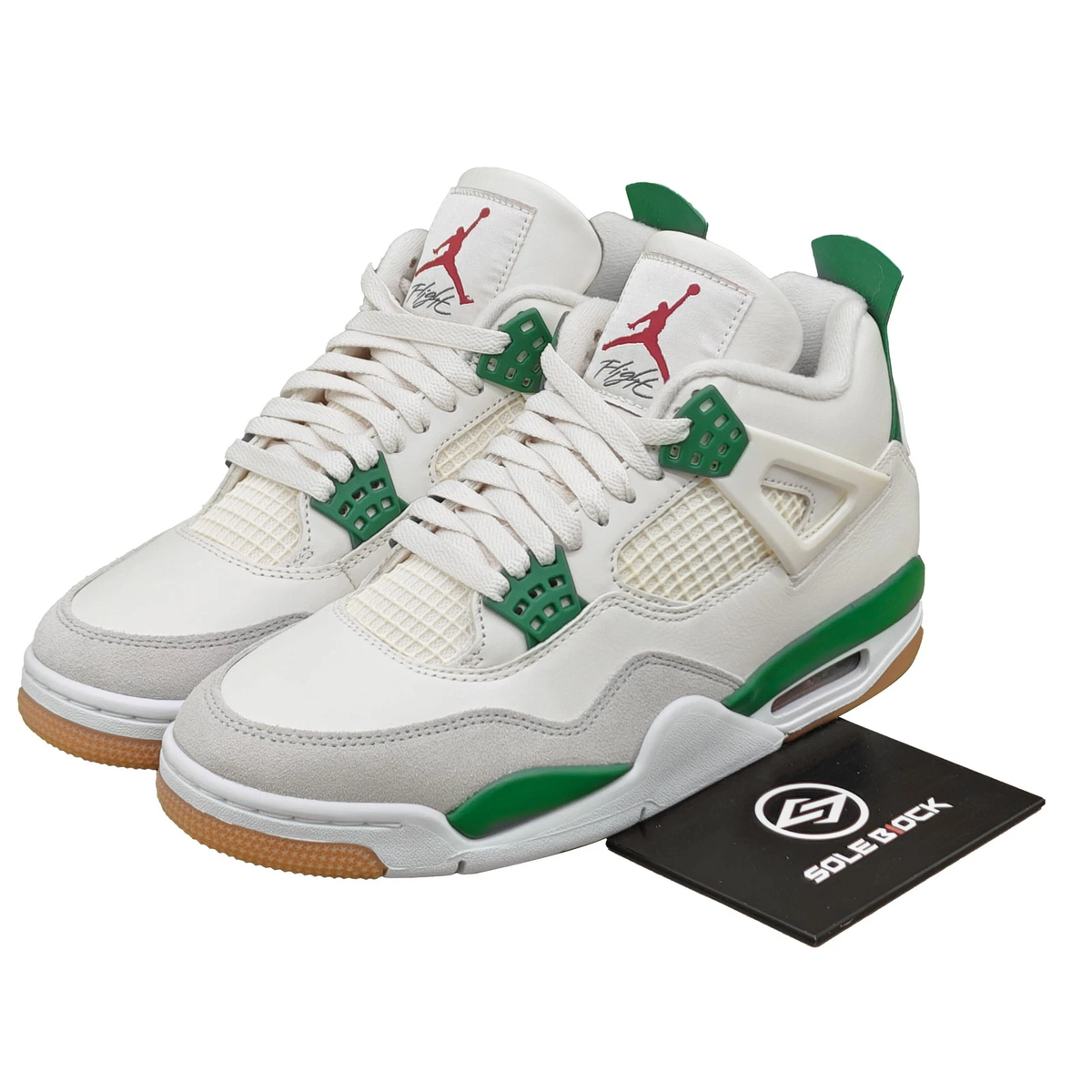 Nike Air Jordan 4 X Nike SB Mid Retro Shoes Pine Green AJ4 SB