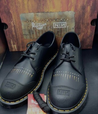 Dr. Martens 2024 Nine Inch Nails 1461 Backhand Leather Boots MENS