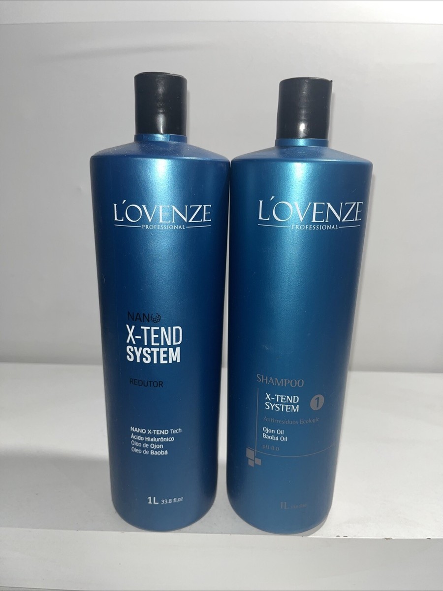 Lovenze X-Tend Hair System Shampoo & Redutor, New, 1 Liter Each | eBay