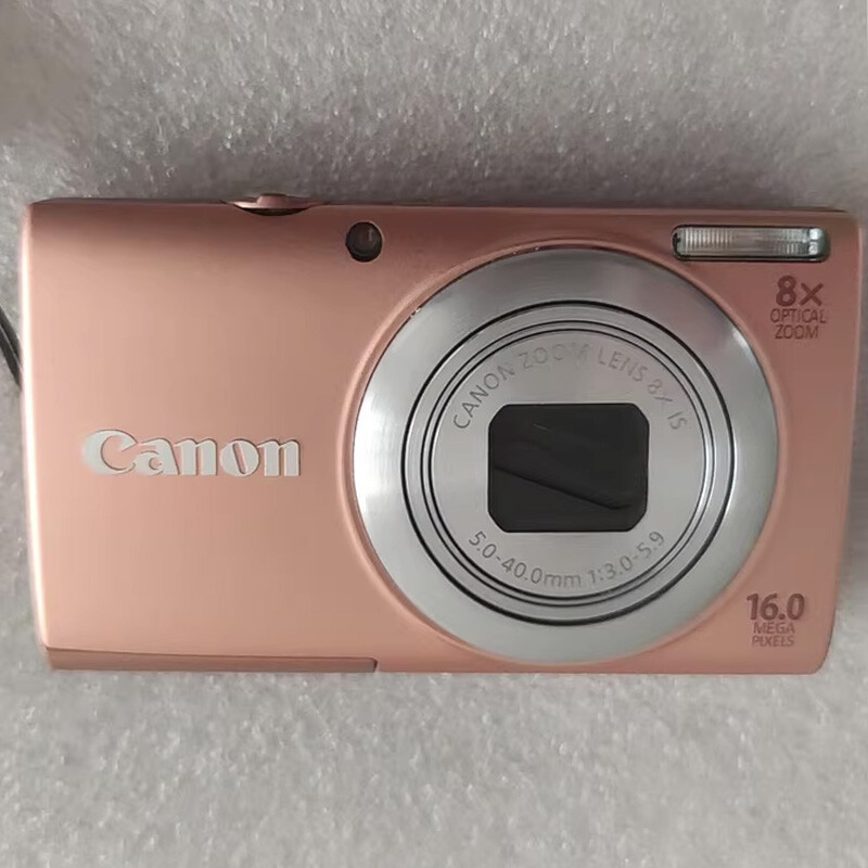 Canon PowerShot A4000 IS 16.0MP 8x zoom Digital Camera Pink/Silver