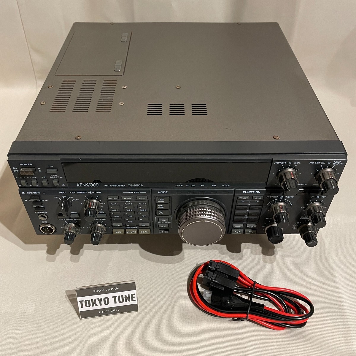 Kenwood TS-850S 100W HF Transceiver Fully AT Auto Tuner Working w