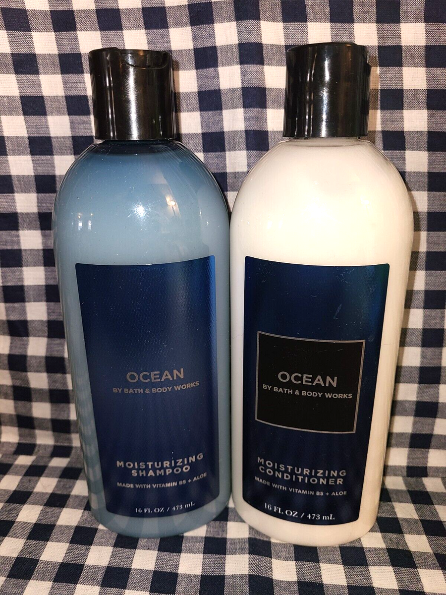 ALL NEW Men's OCEAN Shampoo & Conditioner Set Bath & Body Works | eBay