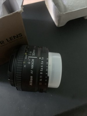 Nikon NIKKOR AF-S 50mm F/1.8G Lens - Black (2199) for sale online