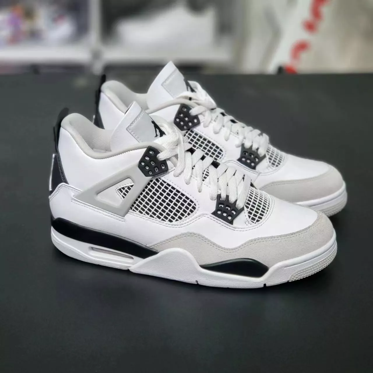 Jordan 4 Retro Military Black White Oreo Size 11.5 DH6927-111 SAME