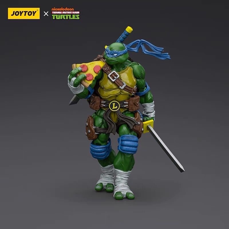 JOYTOY TMNT Teenage Mutant Ninja Turtles Set of 4 1/18 Complete