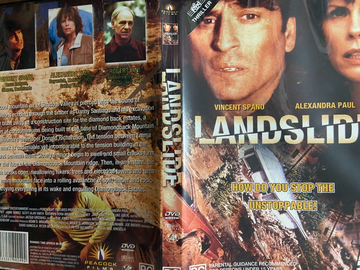 Landslide ex-rental region 4 DVD (2005 Vincent Spano adventure