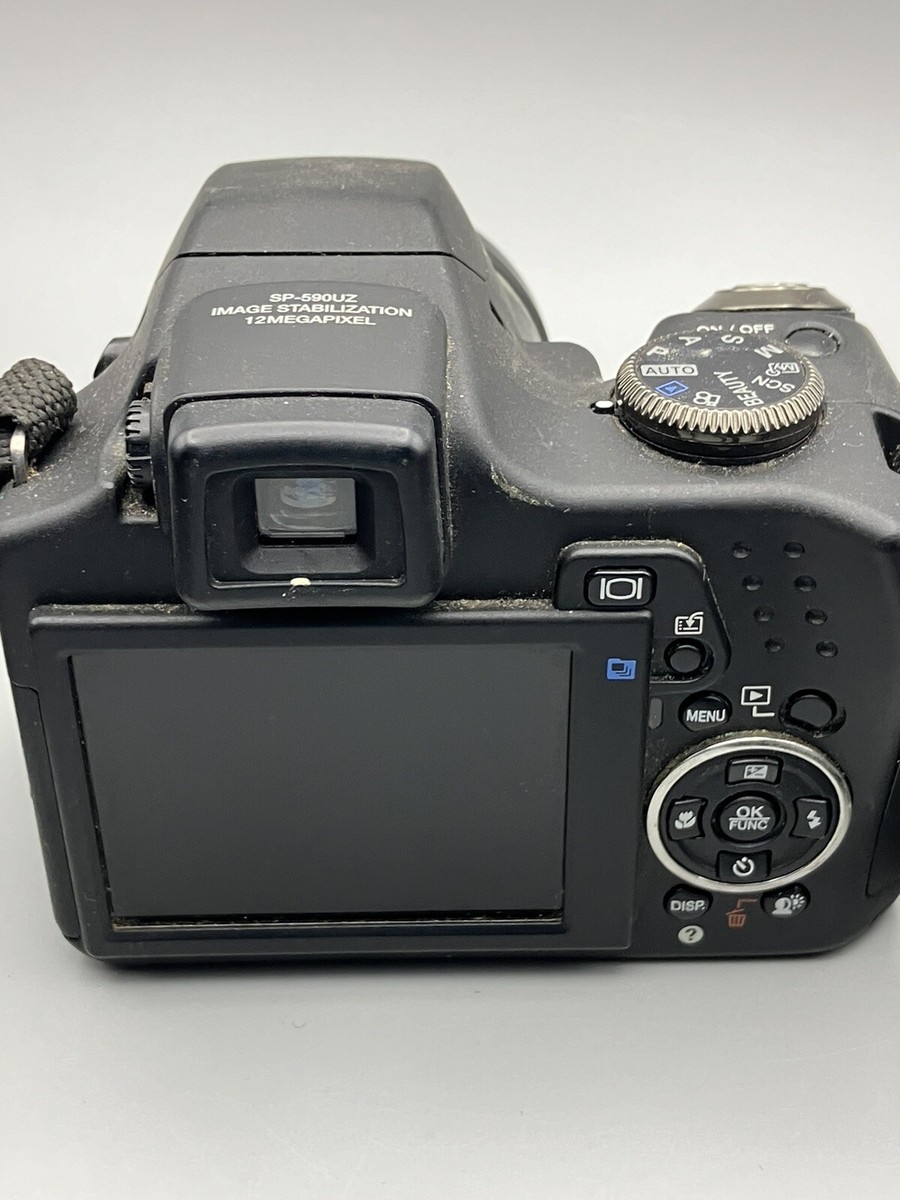 Olympus SP-590UZ Digital Camera 26x Optical Zoom Lens 12 MP | eBay