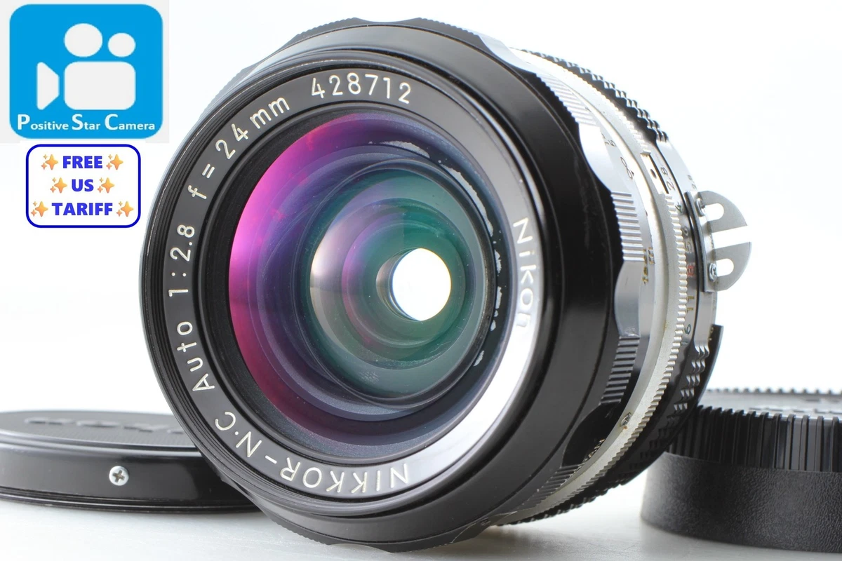 NikonニコンFEカメラNikkor 24mm 1:2.8レンズlens camera japan Nikon