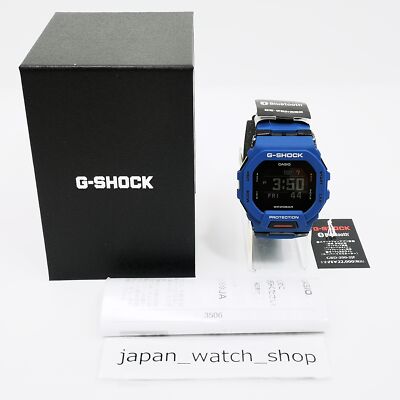 CASIO G-SHOCK G-SQUAD GBD-200-2JF Blue Black Sport Men's Watch New