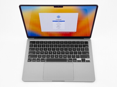2022 Apple MacBook Air 13-inch M2 Chip 8‑Core CPU 10‑Core GPU 8GB
