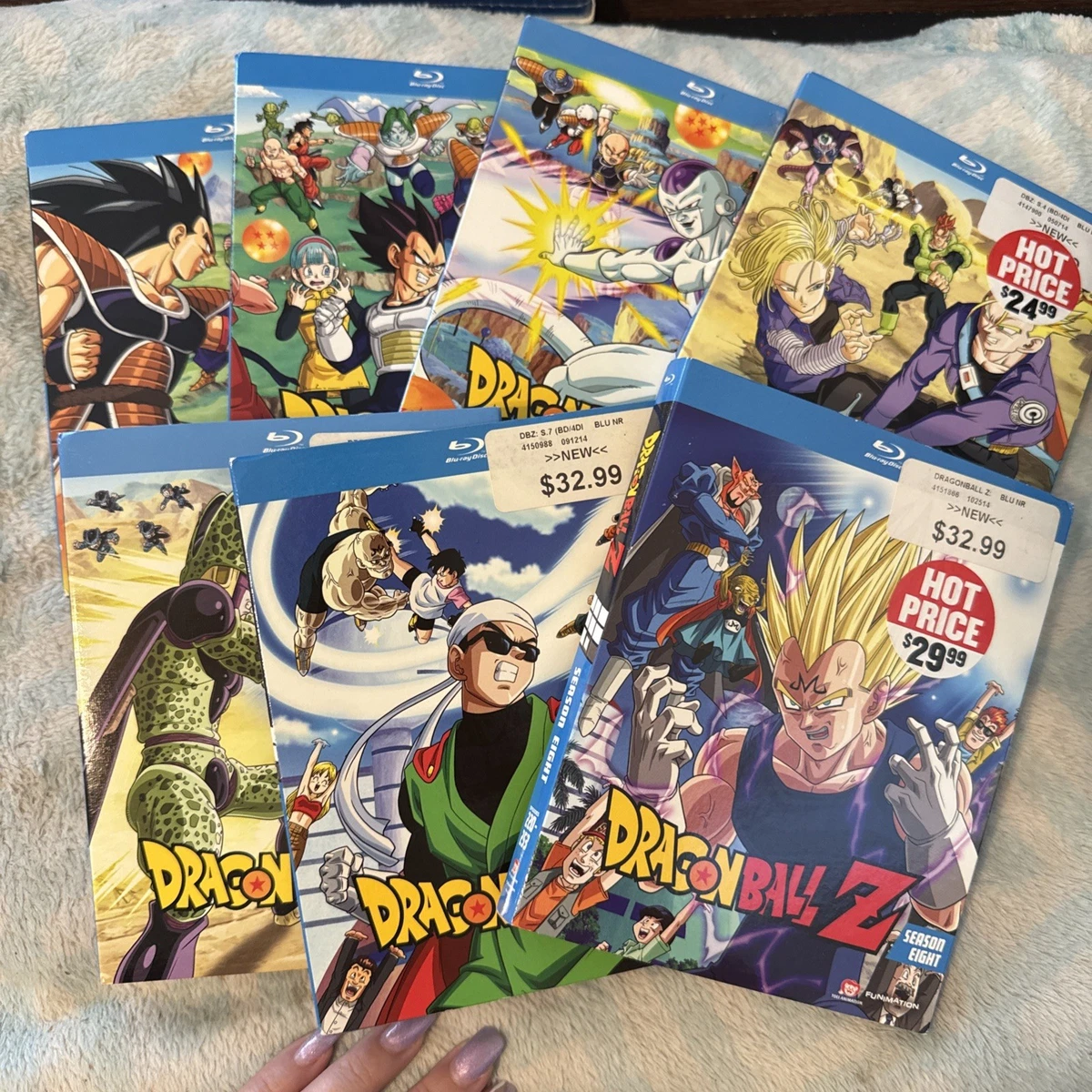Dragon Ball Z (1989 TV series) 9 Season DVDs & Blu-ray Discs for