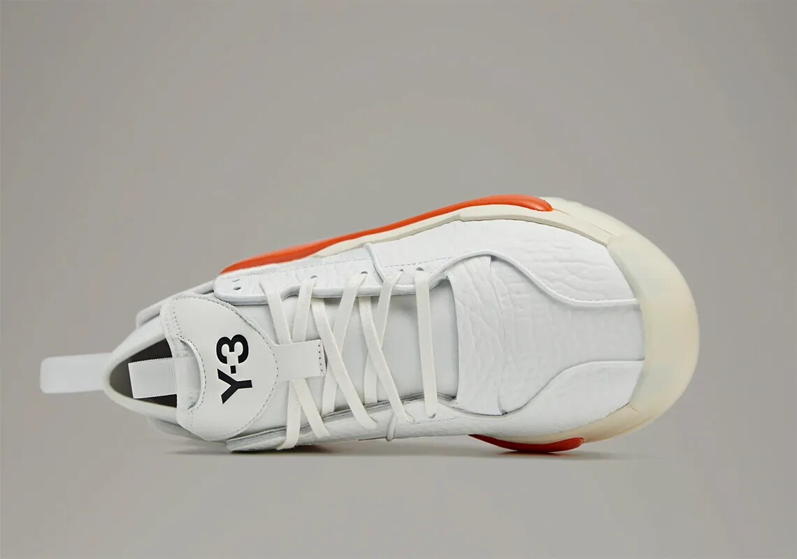 Adidas Y-3 Hokori III 3 White Orange Y3 Yohji HR1976 | eBay