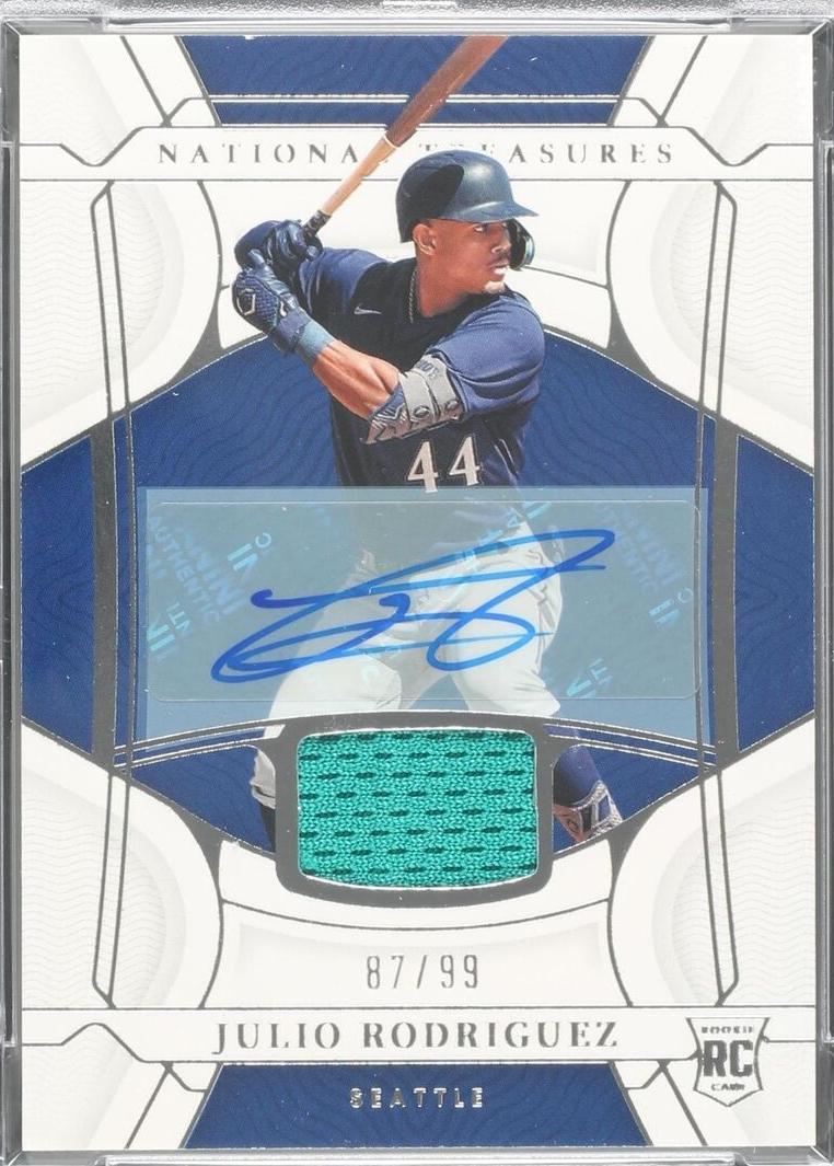 2022 Panini National Treasures - Julio Rodriguez #47 for sale | eBay
