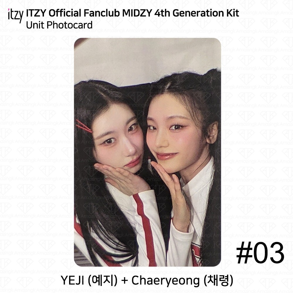 ITZY Official Fanclub MIDZY 4th Generation Kit KPOP K-POP YEJI LIA
