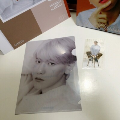 CD EXO BAEKHYUN Japan Album Addicted Ver. First Limited with