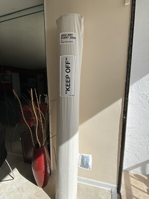 IKEA x Virgil Abloh KEEP OFF Rug Grey/White IKEA ART EVENT 2019