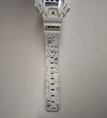 Casio G-SHOCK DW-6900 A Bathing Ape BAPE Collaboration White Japan