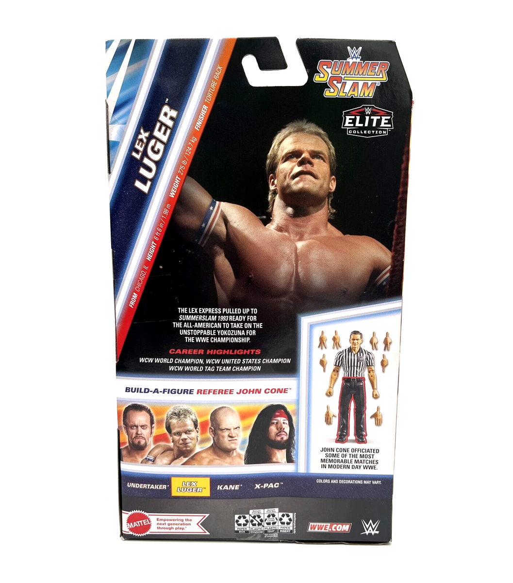 WWE Lex Luger Elite SummerSlam Series 2024 Figure Build John Cone