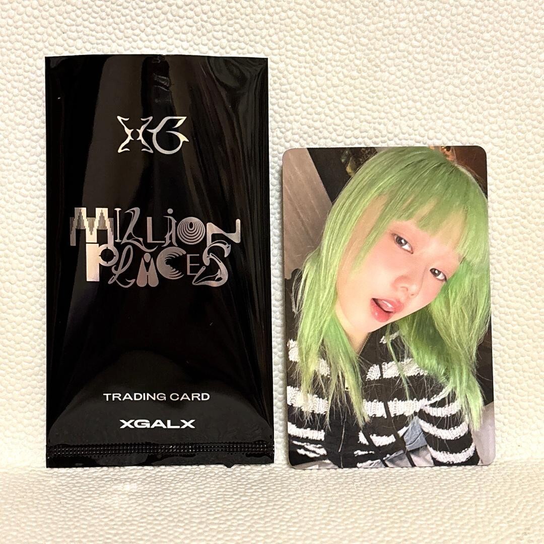 XG HINATA MILLION PLACES Amazon Photocard PC Photo card Luckydraw
