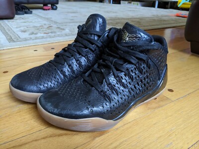 Nike Kobe IX 9 Mid EXT Leather Black Gum 7 Men | eBay