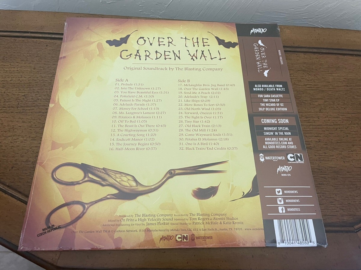 New Mondo Over The Garden Wall Original Soundtrack LP Harvest